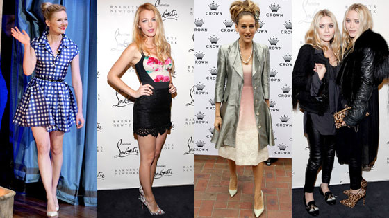 Kirsten Dunst, Blake Lively, Sarah Jessica Parker, Mary-Kate Olsen, Ashley Olsen Kirsten Dunst, Blake Lively, Sarah Jessica Parker, Mary-Kate Olsen, Ashley Olsen